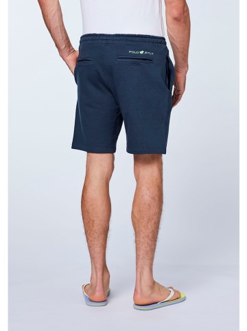 Polo Sylt Sweatshort donkerblauw
