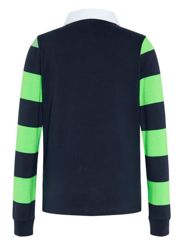 Polo Sylt Poloshirt donkerblauw/groen