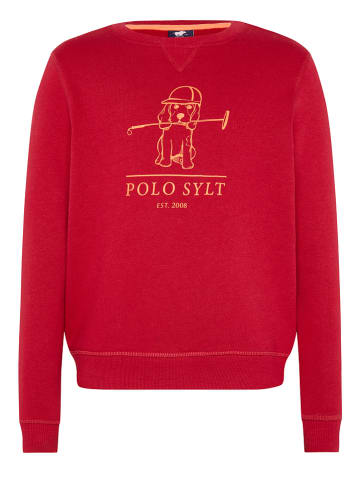 Polo Sylt Bluza w kolorze czerwonym