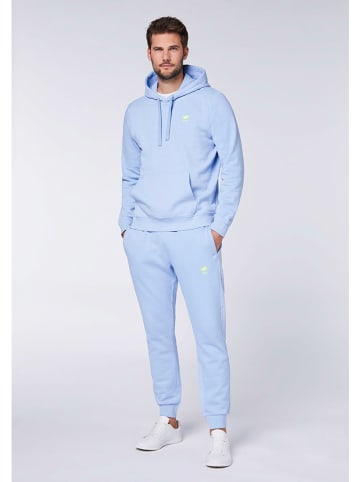 Polo Sylt Hoodie in Hellblau