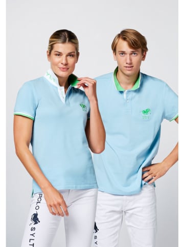 Polo Sylt Koszulka polo w kolorze błękitnym