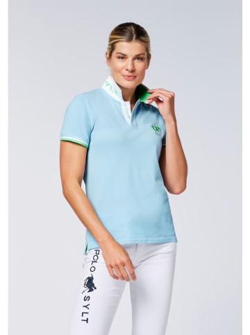 Polo Sylt Poloshirt in Hellblau