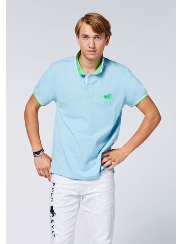 Polo Sylt Poloshirt in Hellblau