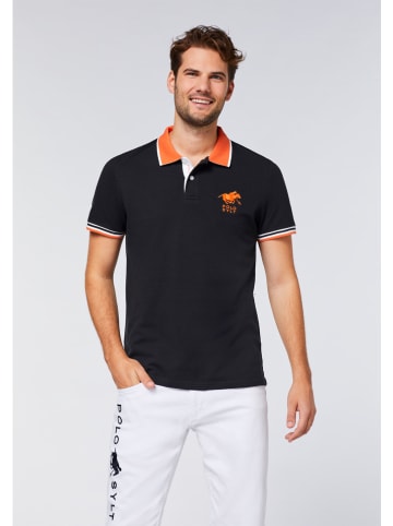 Polo Sylt Poloshirt in Schwarz