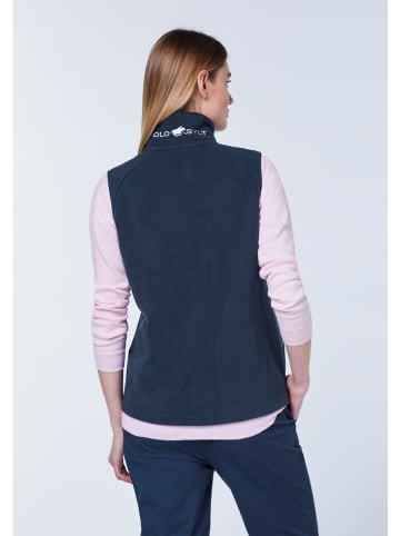 Polo Sylt Fleece bodywarmer donkerblauw