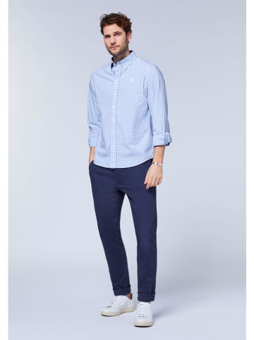 Polo Sylt Koszula - Regular fit - w kolorze błękitno-białym