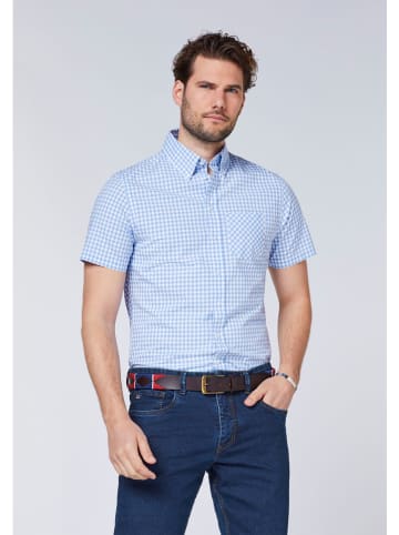 Polo Sylt Koszula - Regular fit - w kolorze błękitno-białym