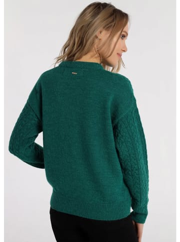 Victorio & Lucchino Sweter w kolorze zielonym