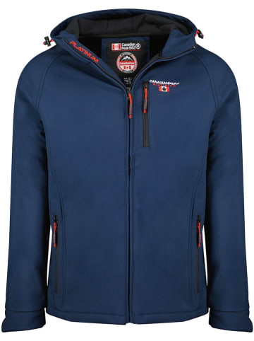 Canadian Peak Softshelljas "Takiteak" donkerblauw