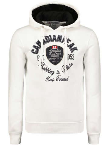 Canadian Peak Hoodie "Garleak" wit