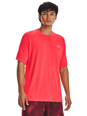 Under Armour Trainingsshirt "Tech Reflective" koraalrood