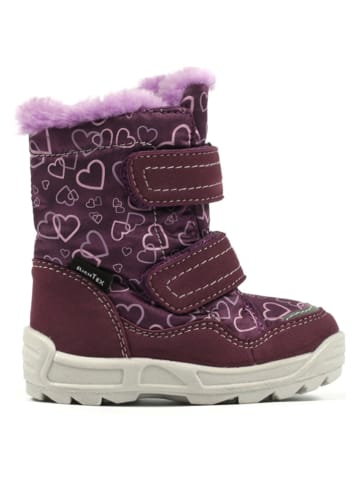 Richter Shoes Kozaki zimowe w kolorze fioletowym