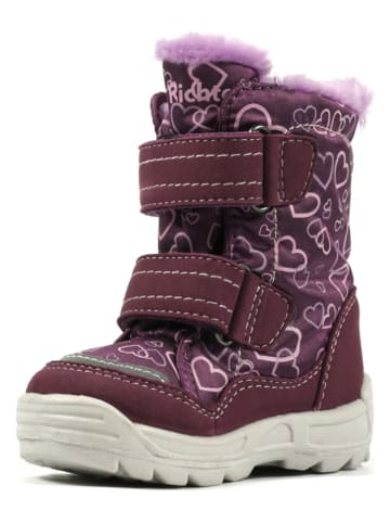 Richter Shoes Kozaki zimowe w kolorze fioletowym
