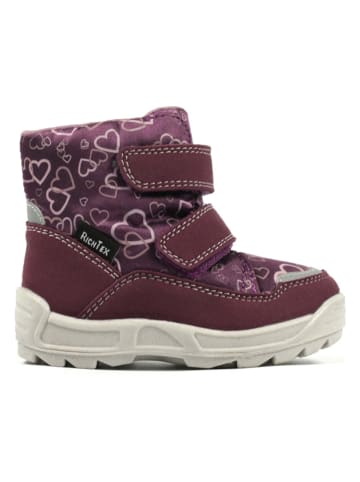 Richter Shoes Kozaki zimowe w kolorze fioletowym