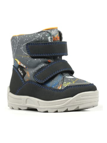 Richter Shoes Kozaki zimowe w kolorze szarym