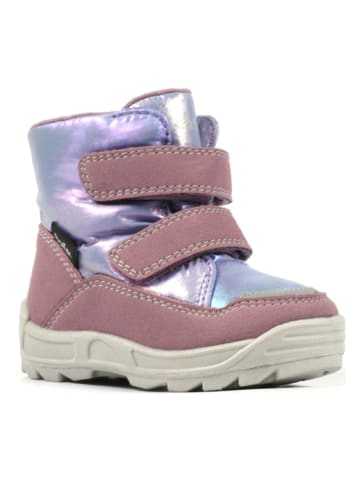 Richter Shoes Kozaki zimowe w kolorze jasnoróżowym