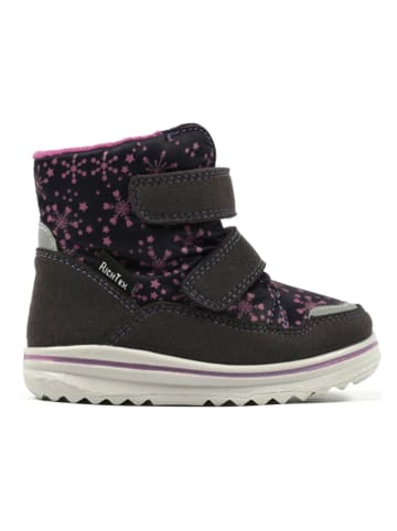 Richter Shoes Kozaki zimowe w kolorze fioletowym