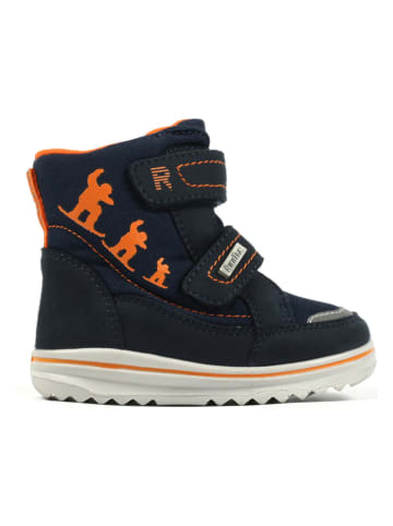 Richter Shoes Kozaki zimowe w kolorze granatowym