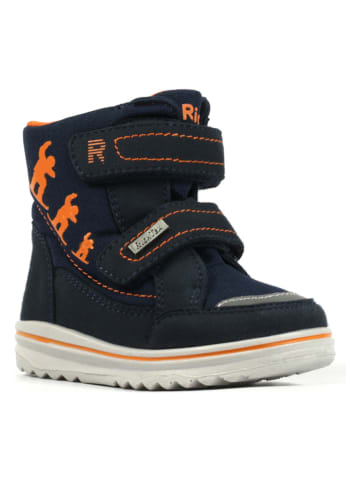 Richter Shoes Kozaki zimowe w kolorze granatowym