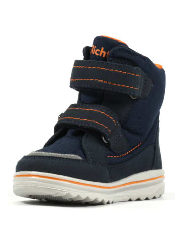 Richter Shoes Kozaki zimowe w kolorze granatowym