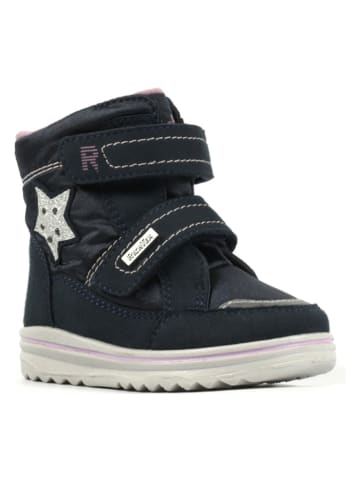 Richter Shoes Kozaki zimowe w kolorze granatowym