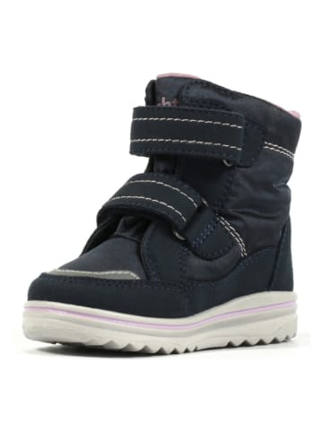 Richter Shoes Kozaki zimowe w kolorze granatowym