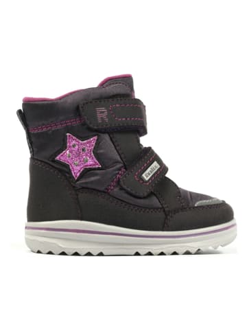 Richter Shoes Kozaki zimowe w kolorze fioletowym