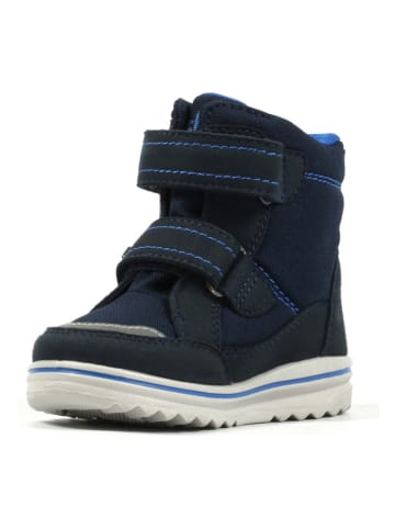 Richter Shoes Kozaki zimowe w kolorze granatowym