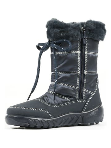 Richter Shoes Kozaki zimowe w kolorze granatowym