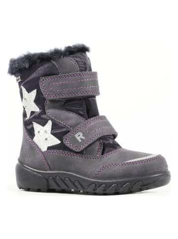 Richter Shoes Kozaki zimowe w kolorze fioletowym