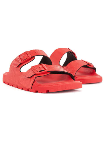Hugo Boss Pantoletten in Rot