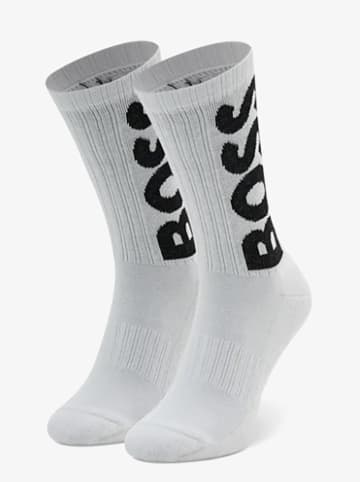 Hugo Boss Underwear Skarpety w kolorze białym