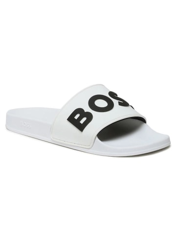 Hugo Boss Underwear Slippers wit