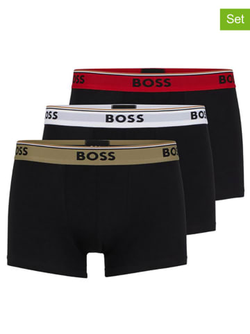 Hugo Boss 3er-Set: Boxershorts in Schwarz