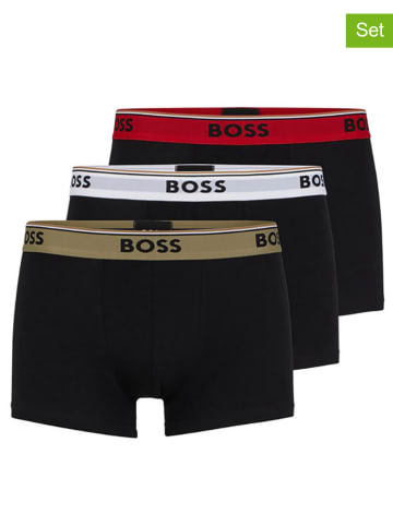 Hugo Boss Bokserki (3 pary) w kolorze czarnym