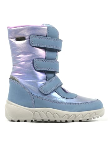 Richter Shoes Kozaki zimowe w kolorze błękitnym