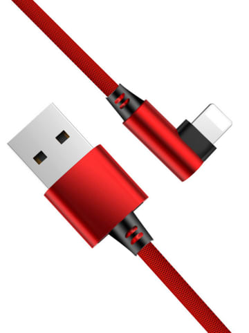 SmartCase Kable lightning (3 szt.) w kolorze czerwonym, niebieskim i czarnym - dł. 1 m