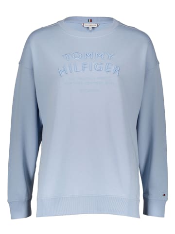 Tommy Hilfiger Bluza w kolorze błękitnym