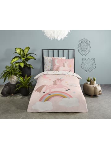 Pure Microvezel beddengoedset "Deina" lichtroze