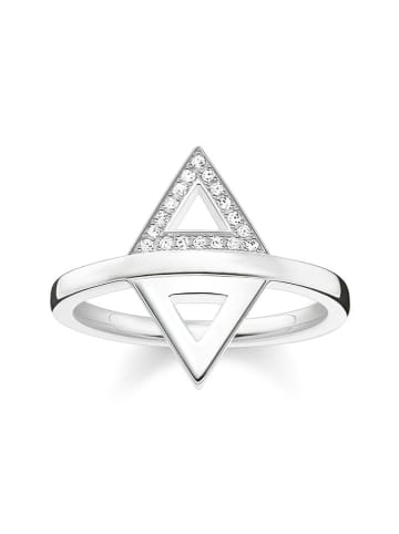 Thomas Sabo Zilveren ring met edelstenen