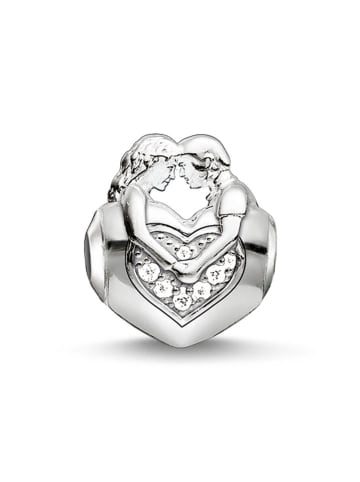 Thomas Sabo Zilveren bead met edelstenen