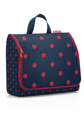 Reisenthel Kosmetyczka "XL" w kolorze granatowo-czerwonym - 28 x 25 x 10 cm