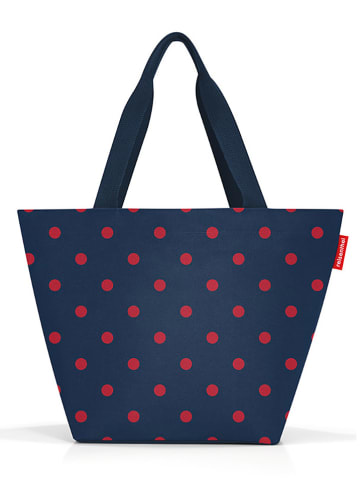 Reisenthel Shopper "M" in Dunkelblau/ Rot - (B)51 x (H)30,5 x (T)26 cm