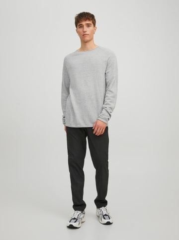 Jack & Jones Sweter "Hill" w kolorze szarym