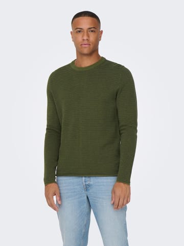 ONLY & SONS Pullover "Niguel" in Grün