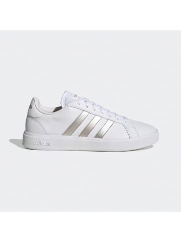 adidas Sneakers "Grand Court Base 2.0" in Weiß/ Gold