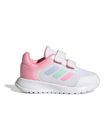 adidas Buty "Tensaur Run 2.0" w kolorze biało-różowym do biegania