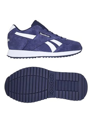 Reebok Skórzane sneakersy "Classic" w kolorze granatowym