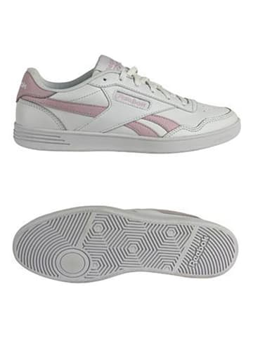 Reebok Sneakers "Classic" wit/lichtroze
