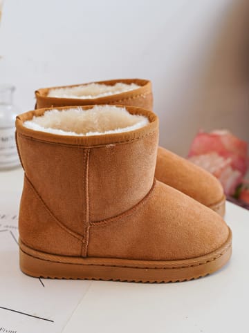 Rock & Joy Winterboots lichtbruin